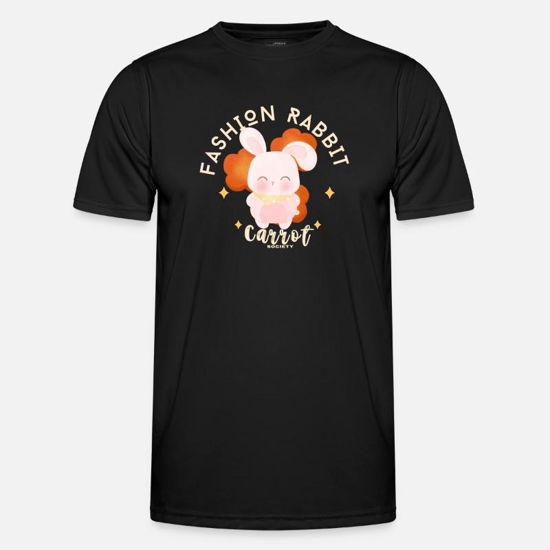 Fashion Rabbit - Men's Functional T-Shirt - black