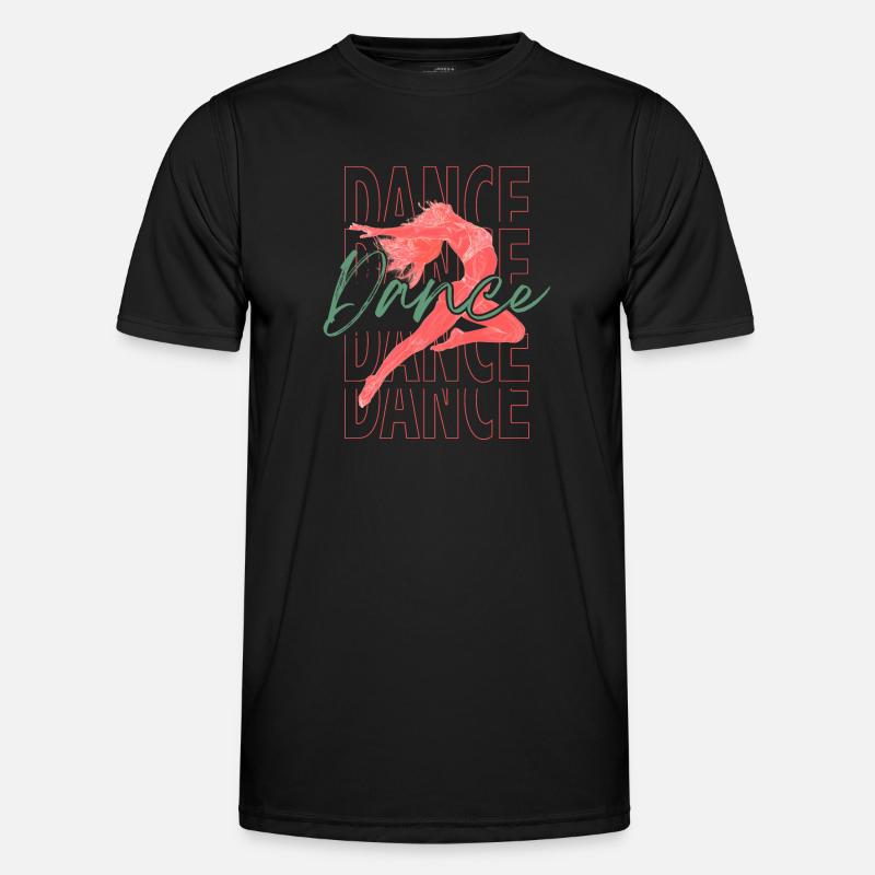 Classical dance - Men's Functional T-Shirt - black