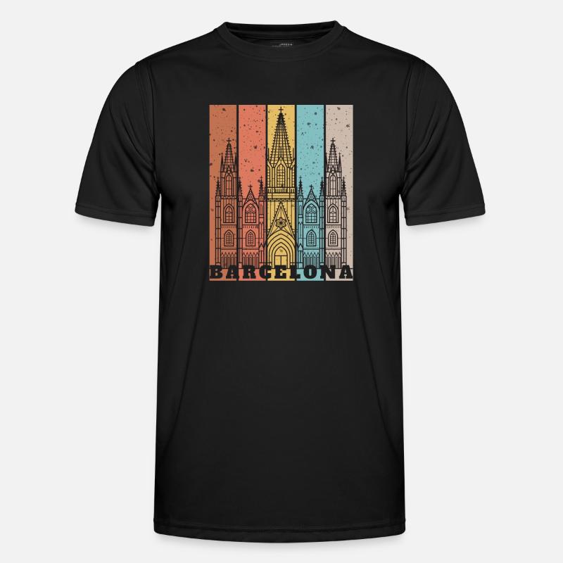 Couleur de Barcelone Men's Functional T-Shirt