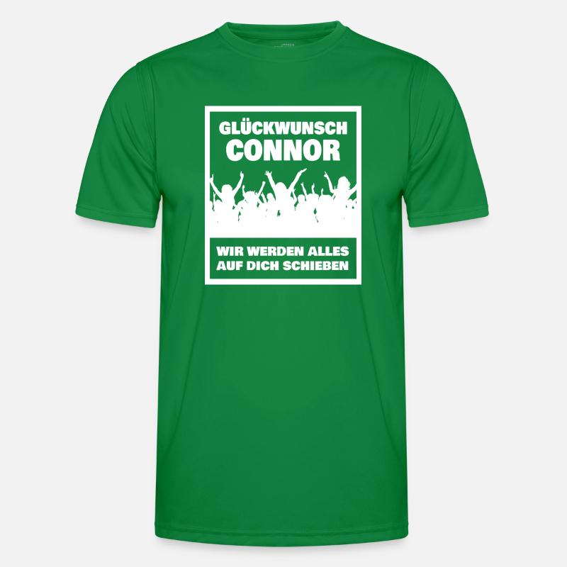 Connor as a given name Men's Functional T-Shirt