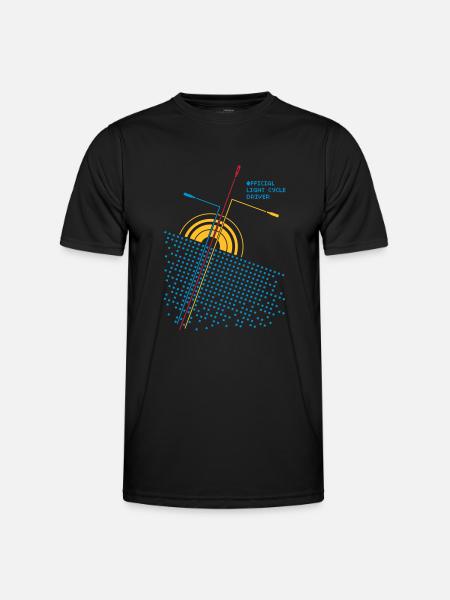 Official lightcycle driver - Men's Functional T-Shirt - black