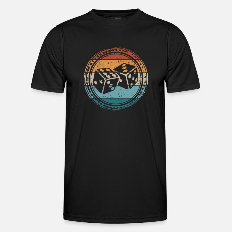 Retro Dice Men's Functional T-Shirt