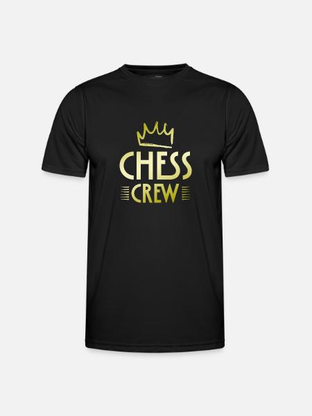 Chess Crew - Men's Functional T-Shirt - black