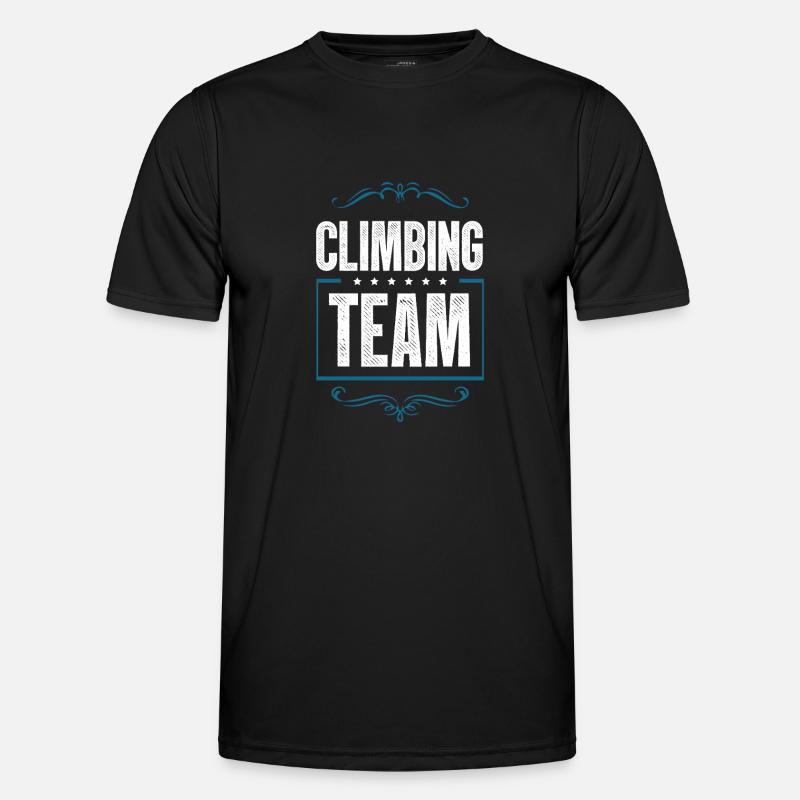 Climbing Crew - Men's Functional T-Shirt - black