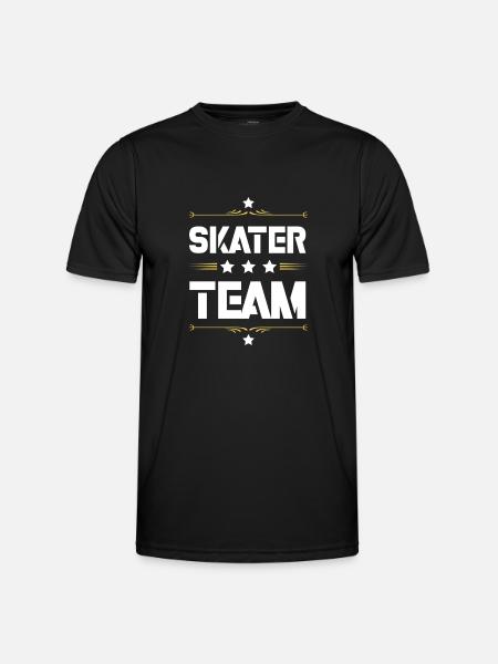 Skater Team - Men's Functional T-Shirt - black