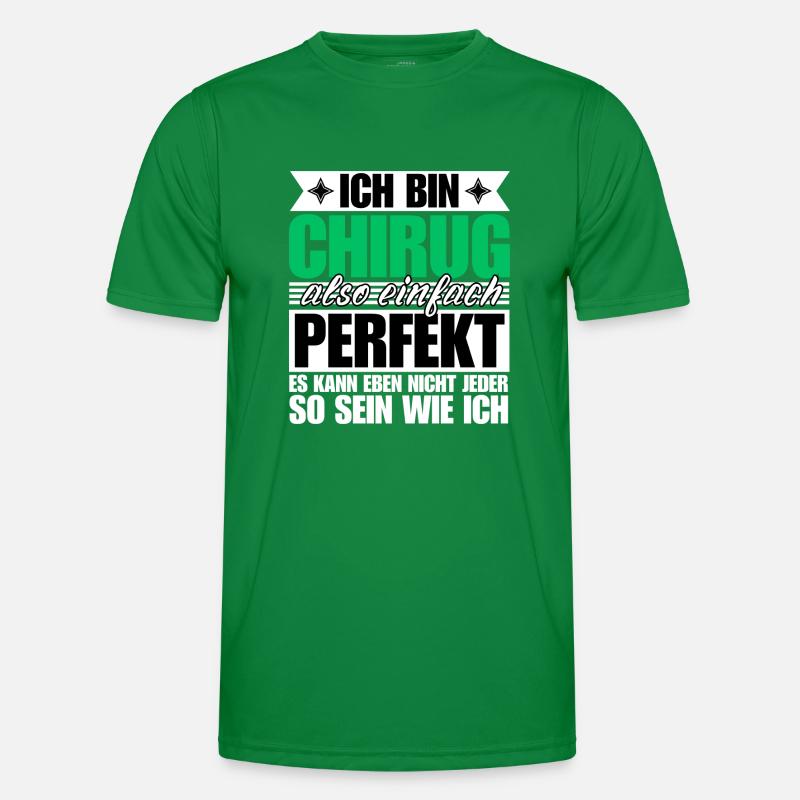 Perfekter Chirurg Männer Funktions-T-Shirt