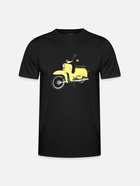 Simson Schwalbe - Men's Functional T-Shirt - black