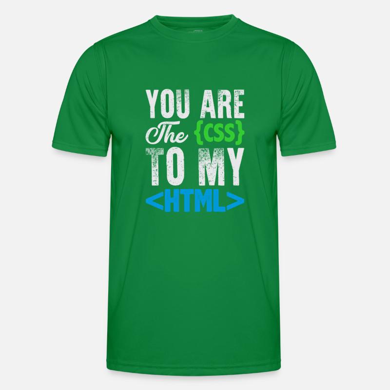 Funny Computer Nerd Shirt & Gift Men's Functional T-Shirt