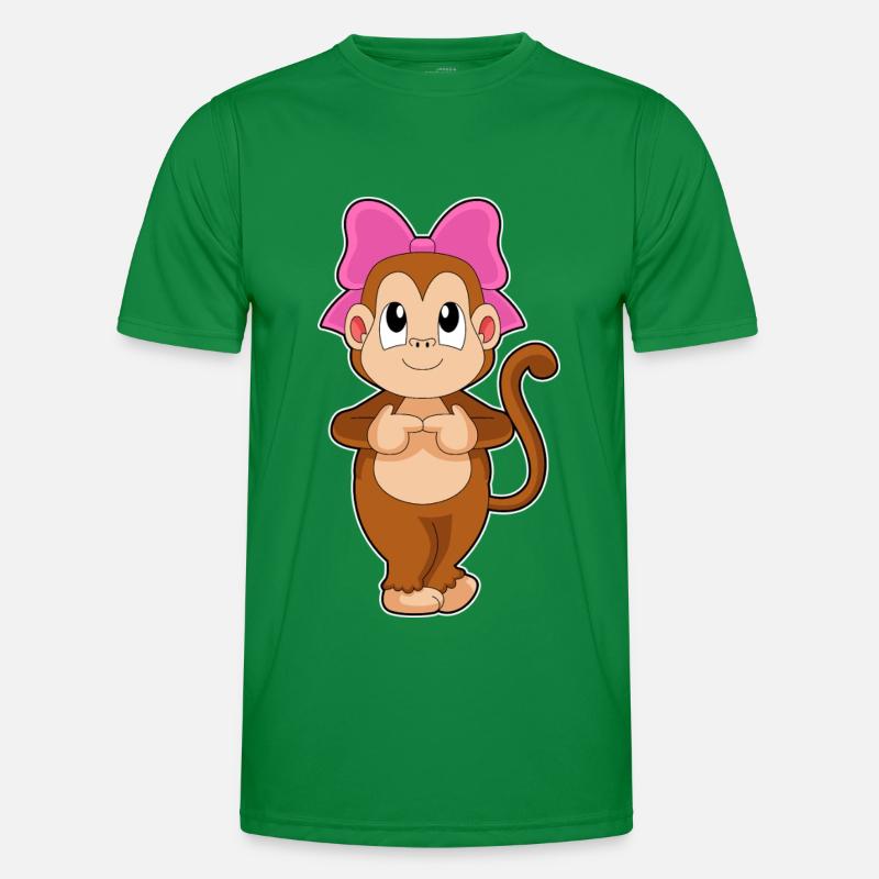 Monkey Bow Men's Functional T-Shirt