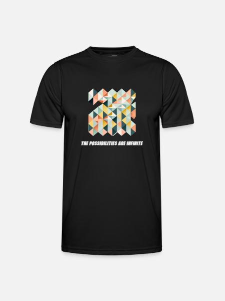 The possibilities are endless - Men's Functional T-Shirt - black