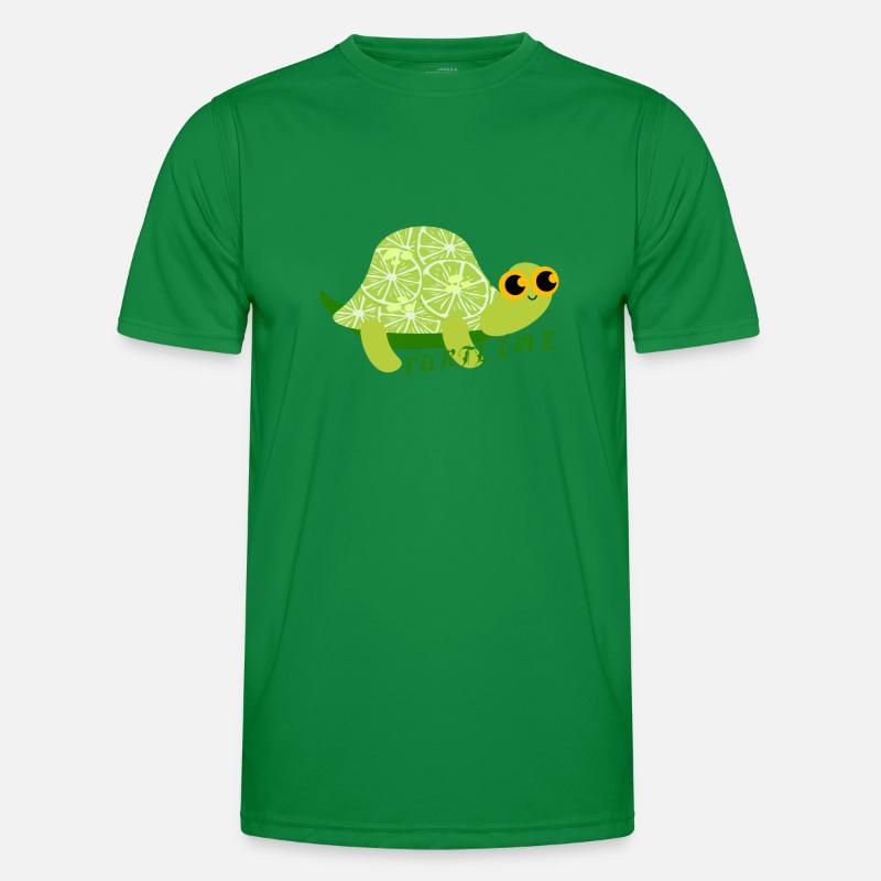 Lime turtle. Men's Functional T-Shirt