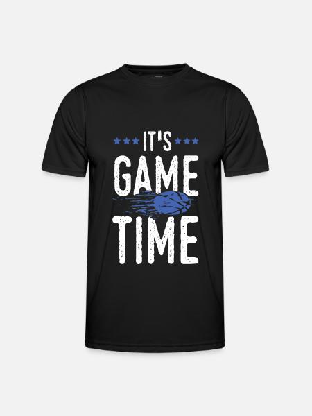 Temps de jeu Basketball - T-shirt sport Homme - noir