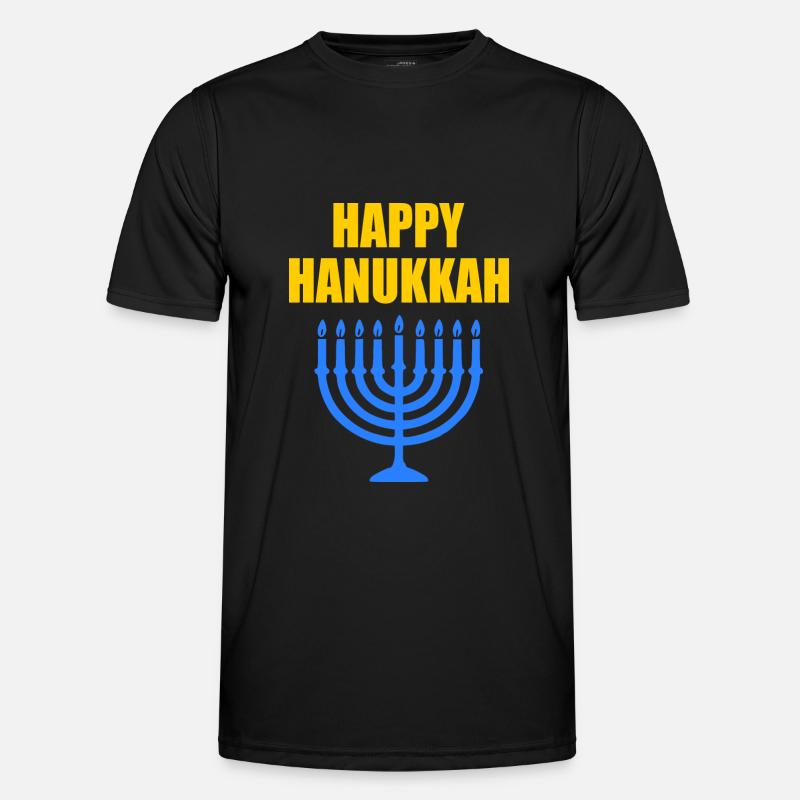HAPPY HANUKKAH T-shirt sport Homme