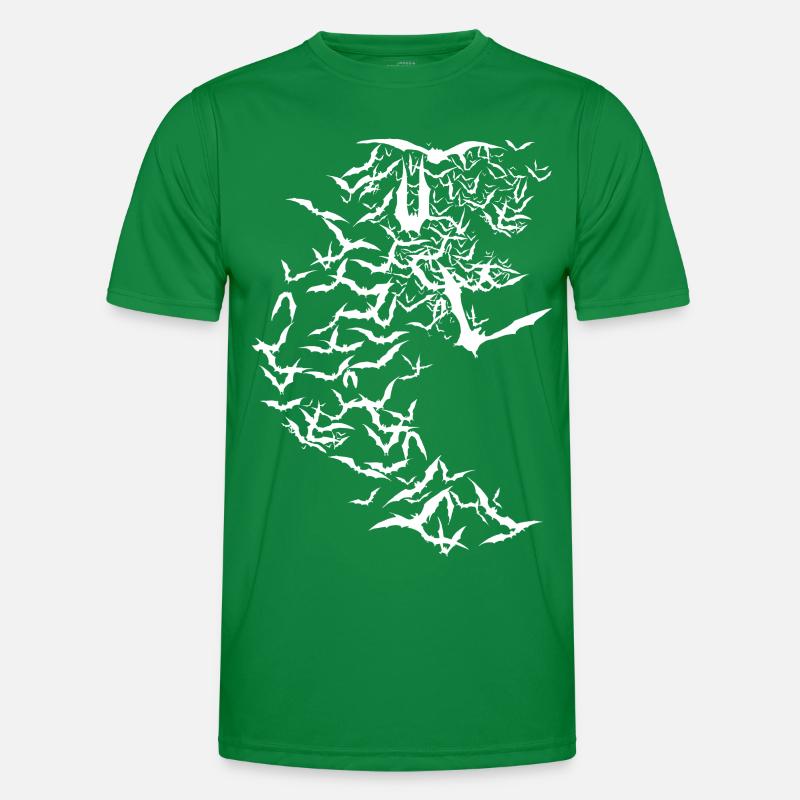 Fledermäuse Männer Funktions-T-Shirt