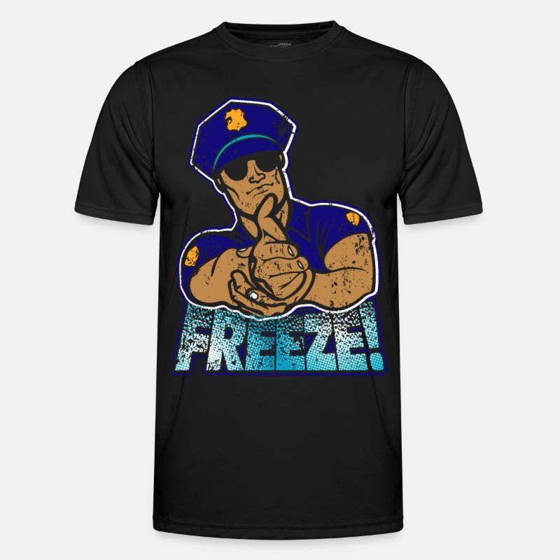Polizei Männer Funktions-T-Shirt