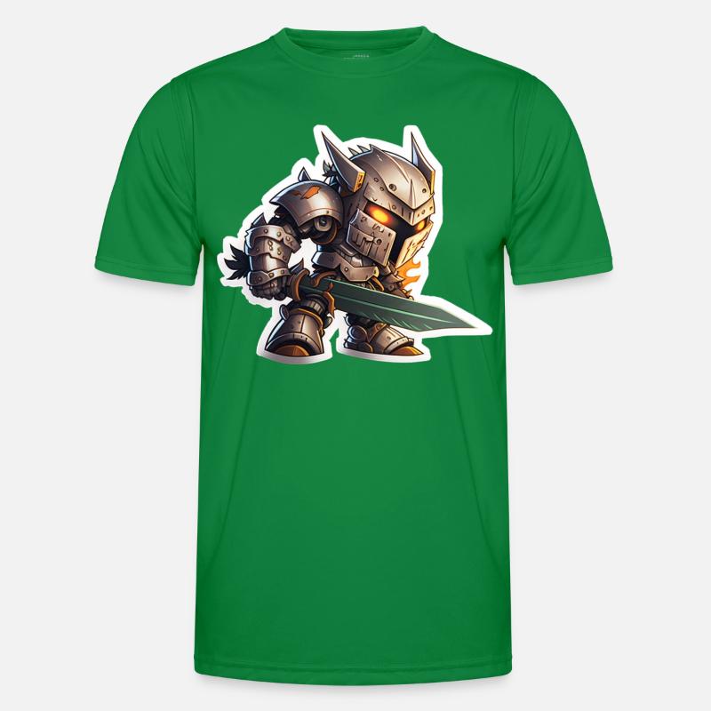 Evil Robot Knight Men's Functional T-Shirt
