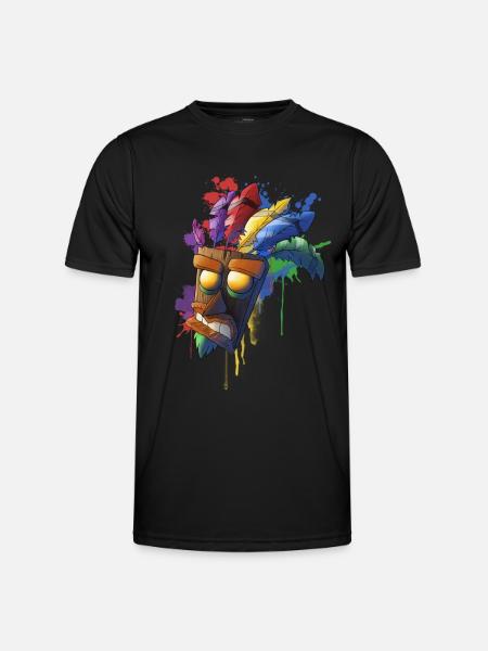 Aku Aku - T-shirt sport Homme - noir