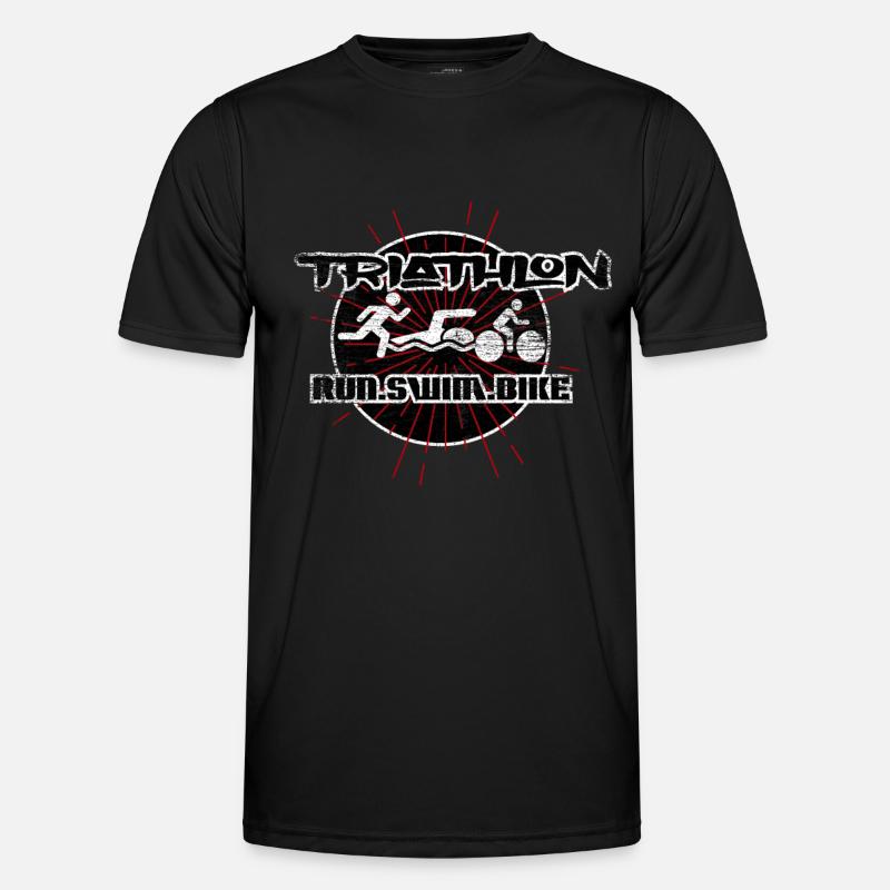 Triathlon - Men's Functional T-Shirt - black