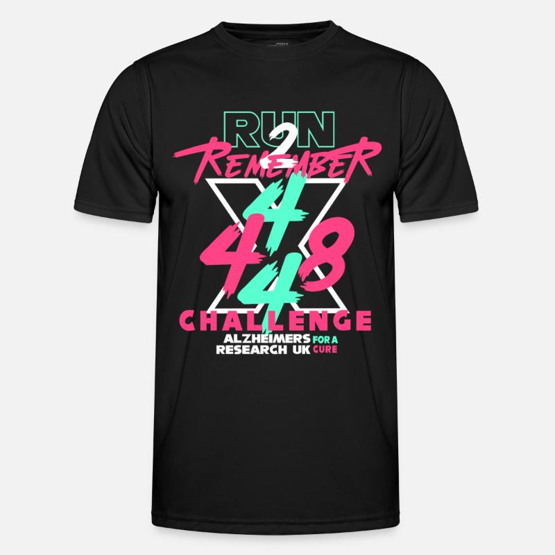 Run 2 Remember 2024 design - Men's Functional T-Shirt - black