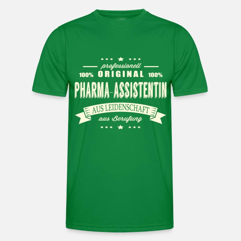 Pharma-Assistentin aus Leidenschaft Männer Funktions-T-Shirt