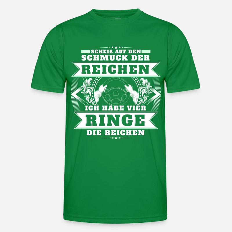 Vier Ringe Männer Funktions-T-Shirt