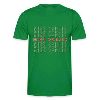Miss Vanjie Drag Queen LGBT Geschenk Pride LGBTQ - T-shirt sport Homme - vert - Devant - AI Model Male 178 dark (178cm)