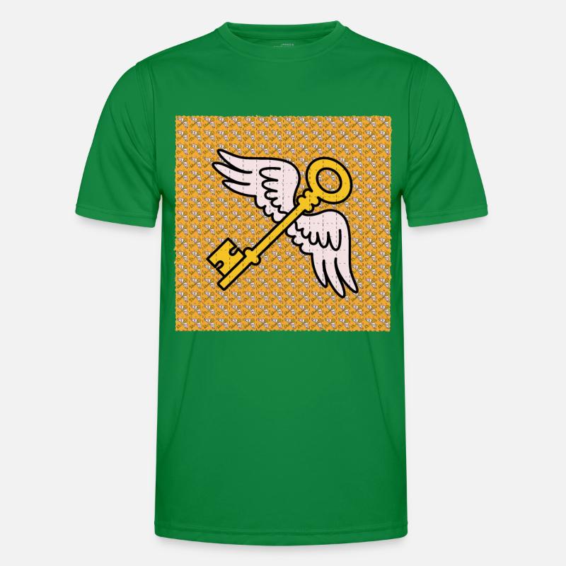 Feuille de Buvard de LSD Flying Keys T-shirt sport Homme