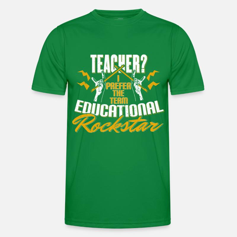 Schule Lehrer Lehrer Männer Funktions-T-Shirt