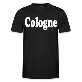 Cologne - Men's Functional T-Shirt - black - Front - AI Model Male 178 dark (178cm)