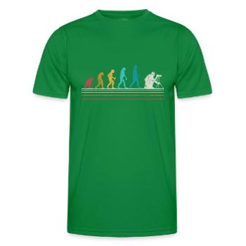 Fotograf Evolution - T-shirt sport Homme - vert - Devant - AI Model Male 178 dark (178cm)