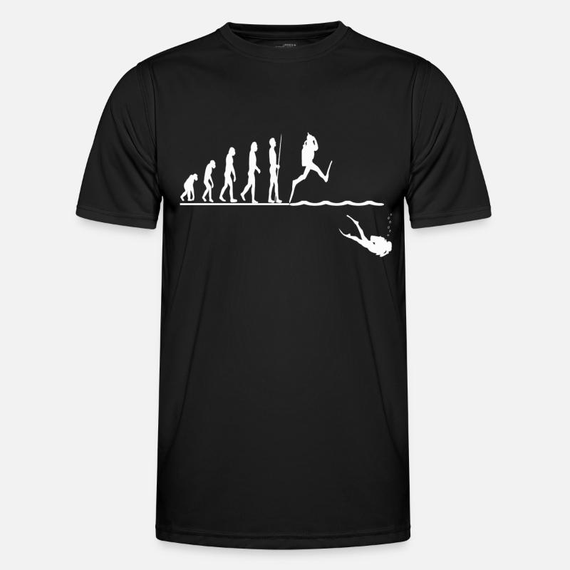 Evolution Diving Dive - Men's Functional T-Shirt - black