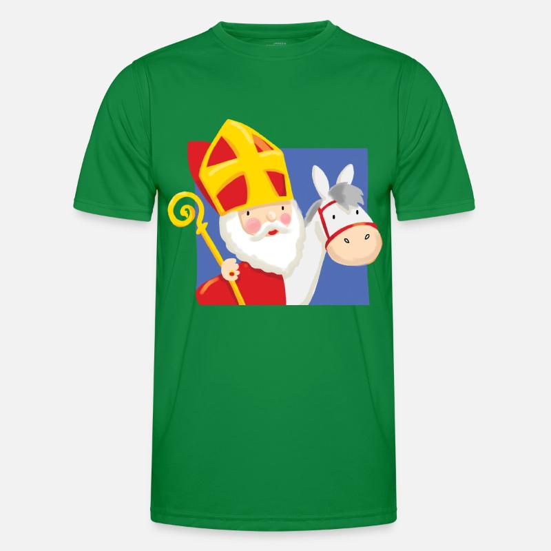 Sinterklaas op Schimmel Men's Functional T-Shirt