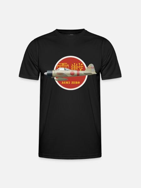 Zero shirt design - T-shirt sport Homme - noir