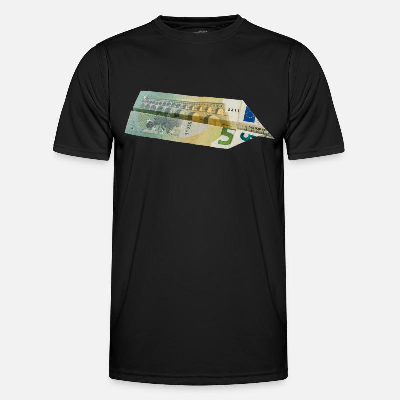 5-Euro-Schein Männer Funktions-T-Shirt