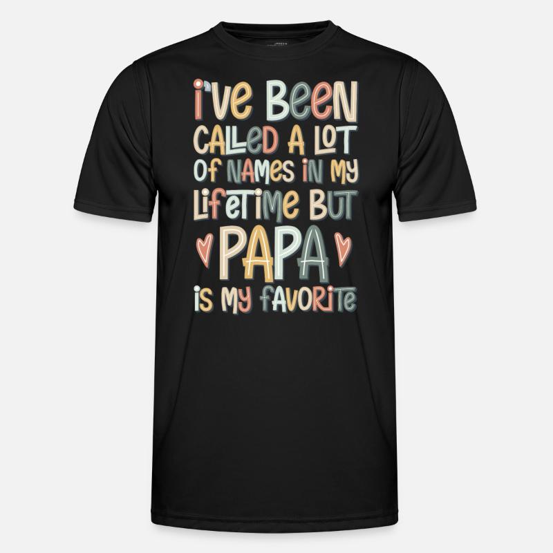 On m’a appelé papa T-shirt sport Homme