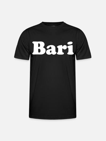 bari - Männer Funktions-T-Shirt - Schwarz