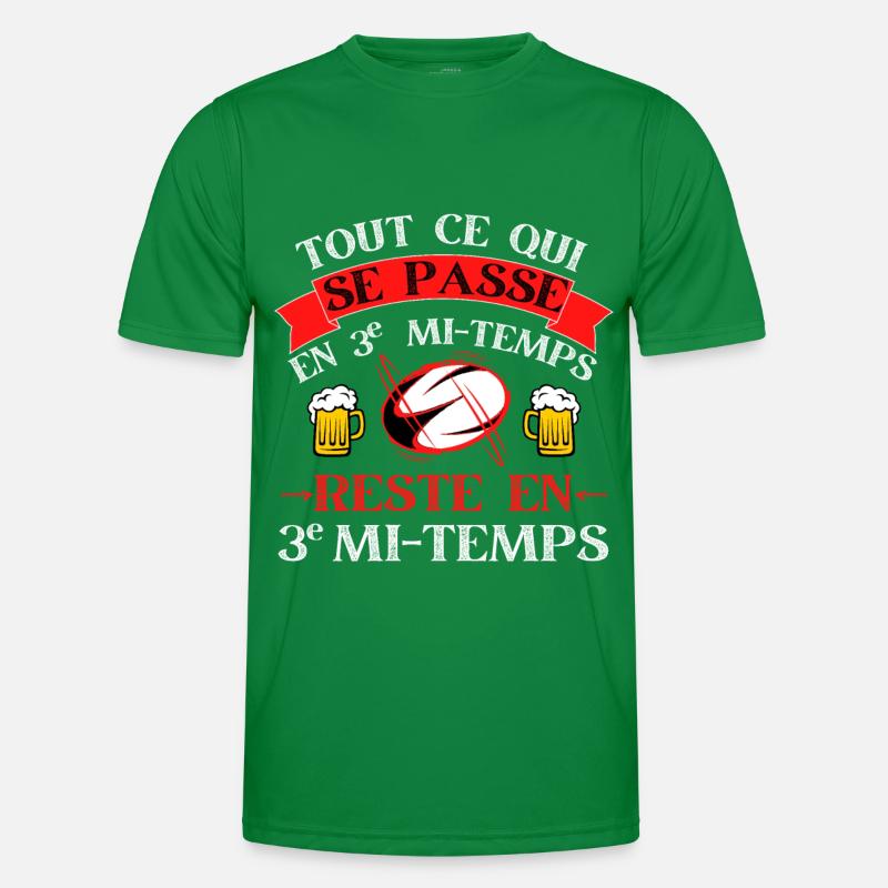 Rugby mi temps T-shirt sport Homme