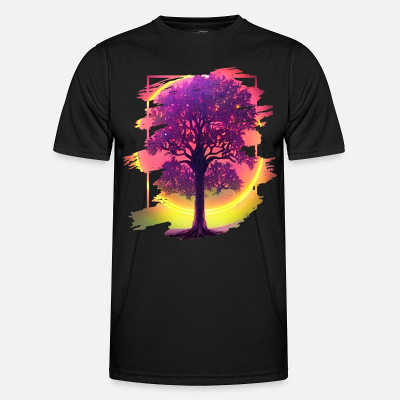 Tree - Men's Functional T-Shirt - black