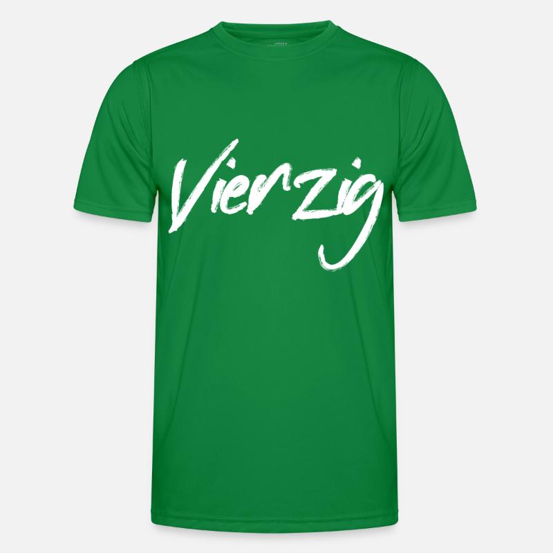 40 Vierzig Männer Funktions-T-Shirt