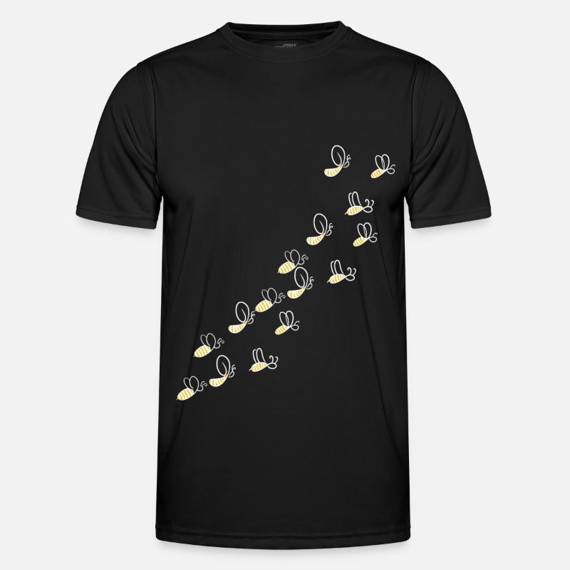 Bee bee beekeeper - Men's Functional T-Shirt - black
