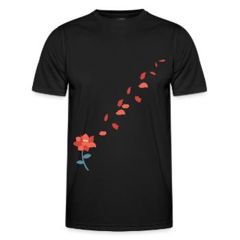 Plantes - T-shirt sport Homme - noir - Devant - AI Model Male 178 dark (178cm)