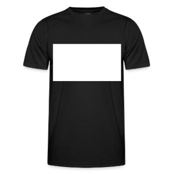 Rectangle - T-shirt sport Homme - noir - Devant - AI Model Male 178 dark (178cm)