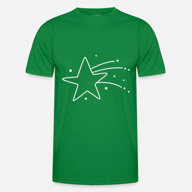 Sternschnuppe Geschenkidee Männer Funktions-T-Shirt