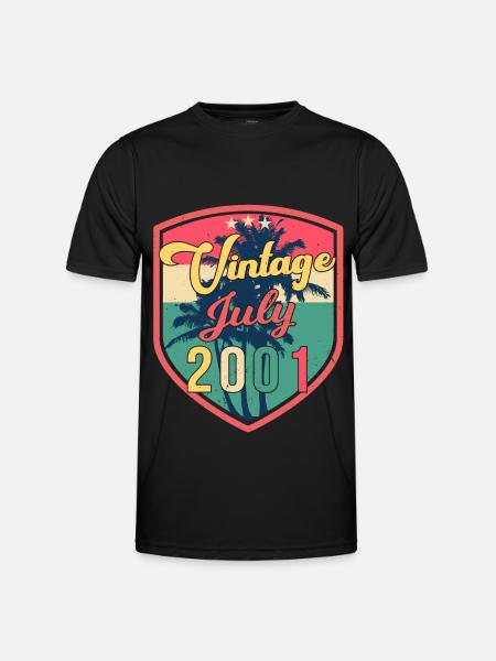 Original July 2001 - Men's Functional T-Shirt - black