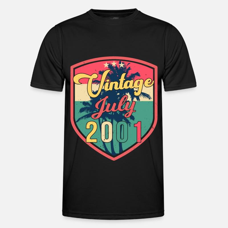 Original July 2001 - Men's Functional T-Shirt - black