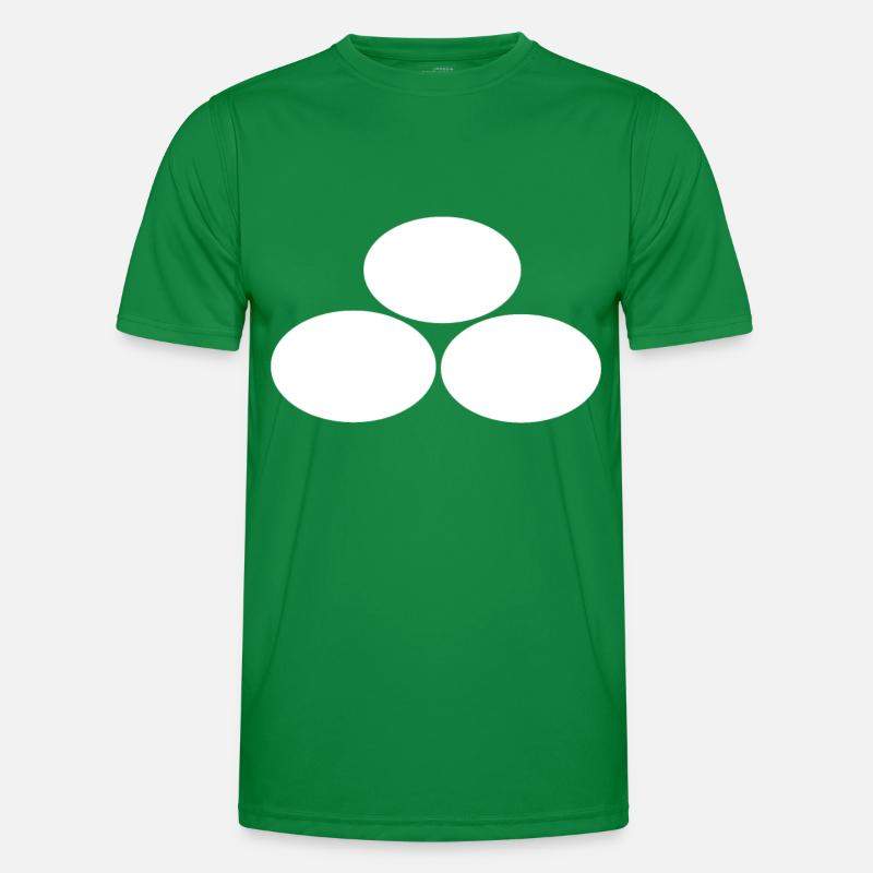 Three White Ovals Men's Functional T-Shirt