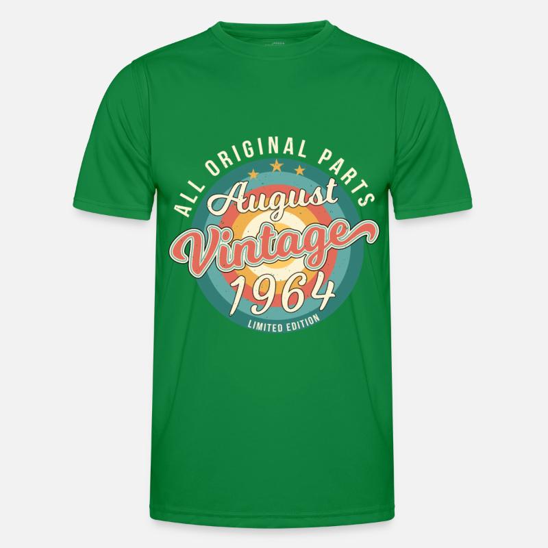 1964 August Limitierte Edition Männer Funktions-T-Shirt