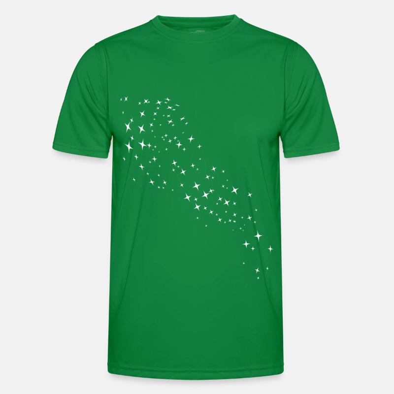 White Stardust Men's Functional T-Shirt