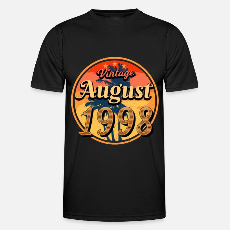 Mois de naissance Août 1998 T-shirt sport Homme