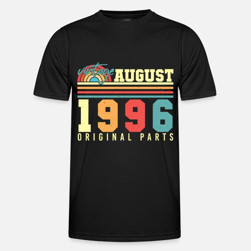 August 1996 Legendary - Men's Functional T-Shirt - black